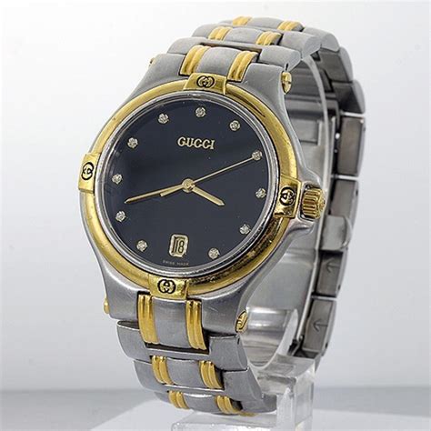 gucci 9040m men's watch